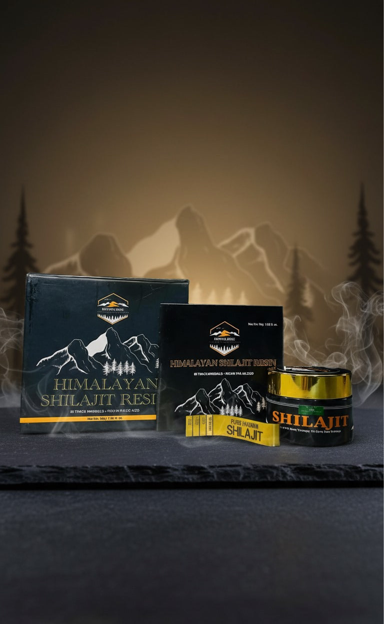 Himalayan Shilajit Resin (Pack of 3)